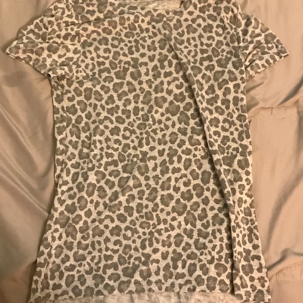 Leopard short sleeve shirt!